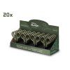 Nůžky s vroubky Delphin BladeX Short SS 9,5 cm