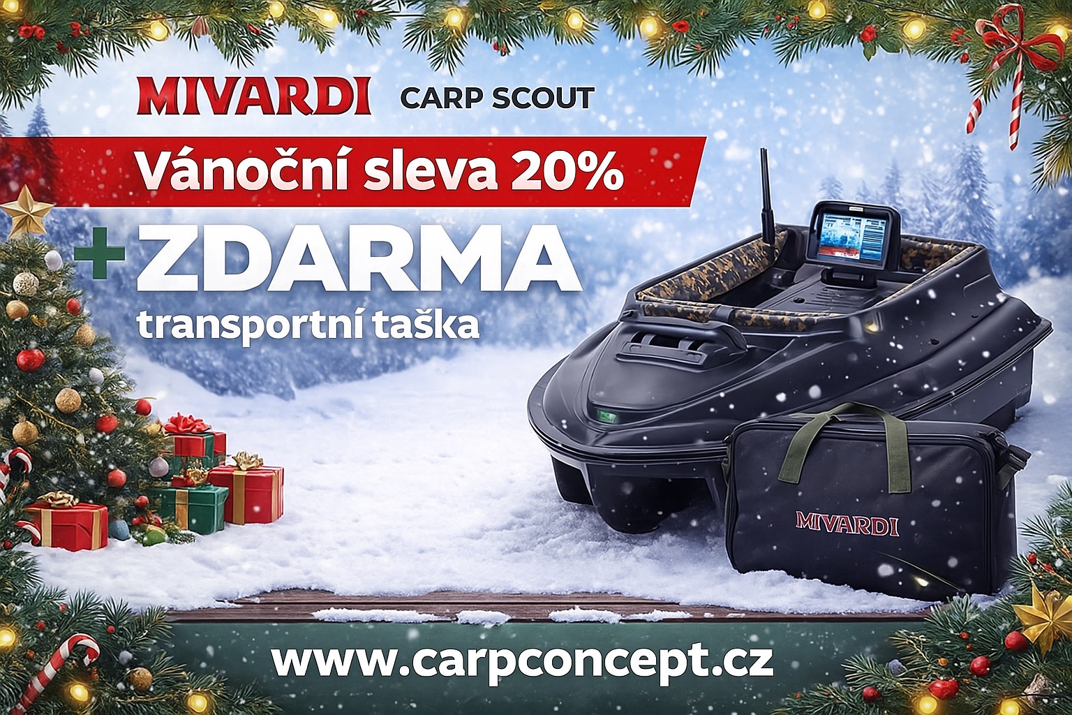 Sleva 20% Carp Scout