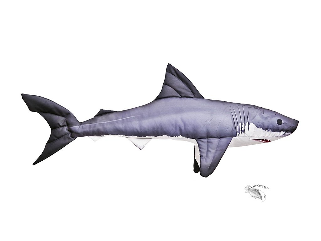 Gaby polštářek ryba - Žralok 120cm