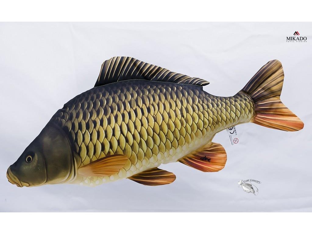 Gaby polštářek ryba - Kapr Giant šupináč 100 cm