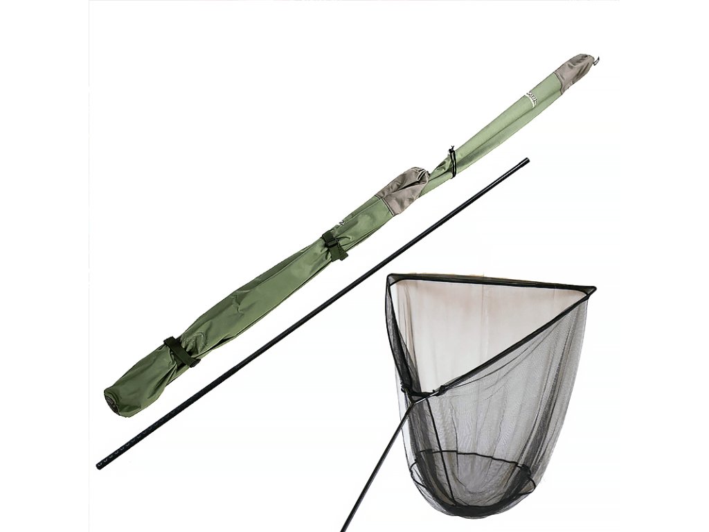 Shimano podběrák Landing Net Tribal Carp 180 42palcový podběrák s  karbonovou rukojetí 180 cm. Hluboká a měkká síťovina je pro ryby bezpečná.