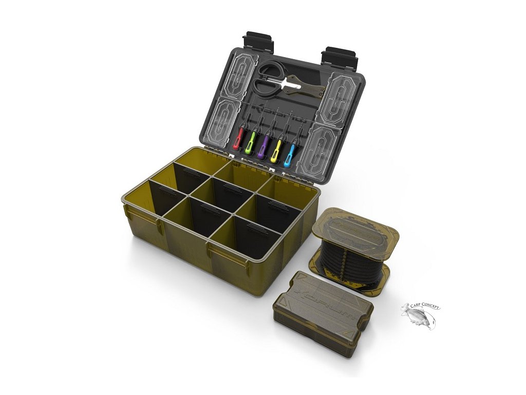 Korum Box Tackle Blox Fully Loaded. Tackle Blox Korum představuje nový  koncept pro ukládání náčiní zaměřený na univerzální rybáře.