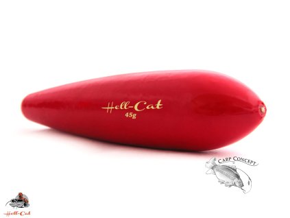 Hell-Cat Podvodní splávek zvukový červený (Varianta 15g)