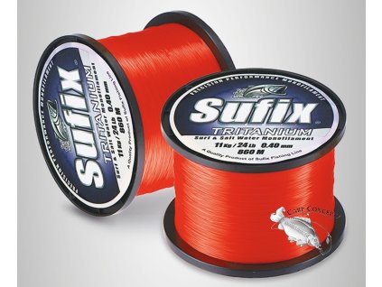 Sufix vlasec Tritanium 1120/0,35/8,7kg Neon Orange