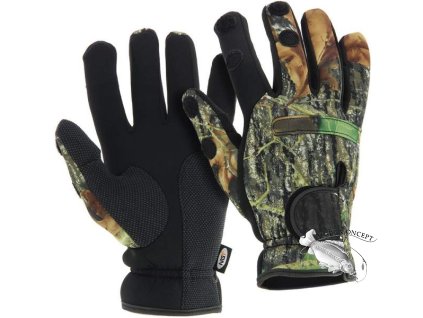 NGT Neoprén Rukavice Camo Gloves