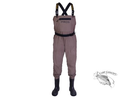 pros brodici kalhoty air breathable waders sb04