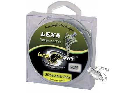 Carp Spirit návazcová šňůra  Lexa Anti-section Camou 20m/25lb