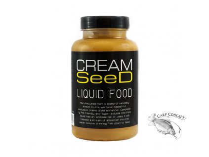 cream seed liquid food
