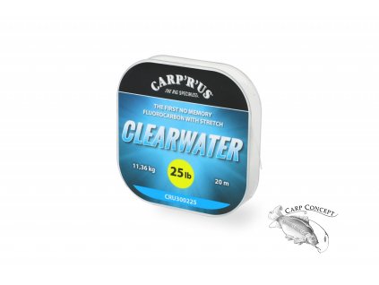 Carp´R´Us Návazcový fluorocarbon Clearwater (Varianta Carp´R´Us Clearwater Fluorocarbon - 25lb, 20m)