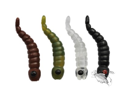 Carp´R´Us Rovnátko krátké - Mouthsnagger Shorty (Varianta Carp´R´Us Mouthsnagger Dragonfly Larvae SHORTY - Green, 8pcs)
