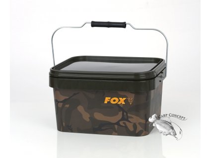 Fox Kbelík plastový Camo Square Bucket 5l