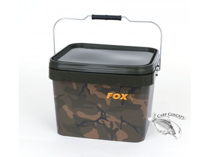 Fox Kbelík plastový Camo Square Bucket 10l