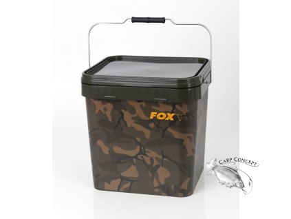 Fox Kbelík plastový Camo Square Bucket 17l