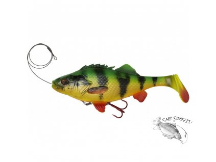 okoun savage gear 4d perch shad 175 cm firetiger