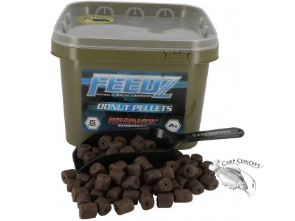 StarBaits Feedz Donuts (pelety s dírou) 20mm 2kg