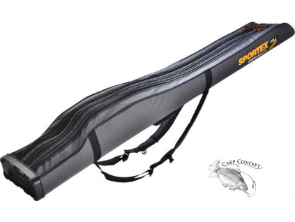 Sportex Super-Safe / obal na pruty tříkomorový III NEW 2019 (Délka cm 125)