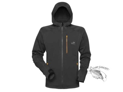 Geoff Anderson bunda z mikro fleece HOODY 3 černá (Variant velikost L)