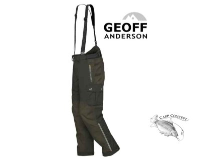 Kalhoty Geoff Anderson Urus 6 zelené (Variant velikost S)