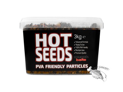 Munch Baits partikl - Hot Seeds - pálivá semena 3kg