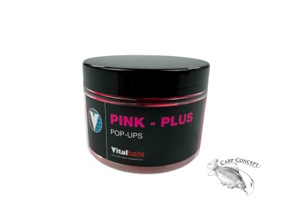 vitalbaits pop up pink plus 50g 18mm