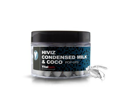vitalbaits dumbells hiviz condensed milk coco 38g