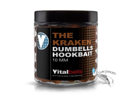 vitalbaits dumbells the kraken 150g 10mm