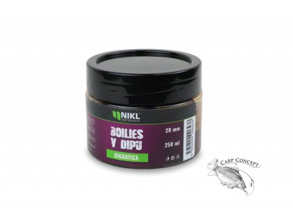 Nikl Boilies v dipu Gigantica 250ml (Varianta Nikl Boilies v dipu Gigantica - 24mm, 250ml)