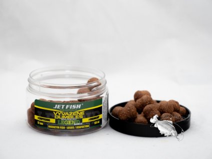200ml -12mm Legend Range Vyvážené boosterované Dumbles : BIOENZYM FISH_LOSOS/ASA
