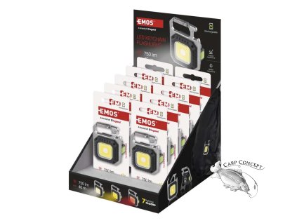 Screenshot 2025 03 27 at 12 27 58 Nabíjecí mini LED svítilna – přívěšek 750 lm 10 ks display box EMOS