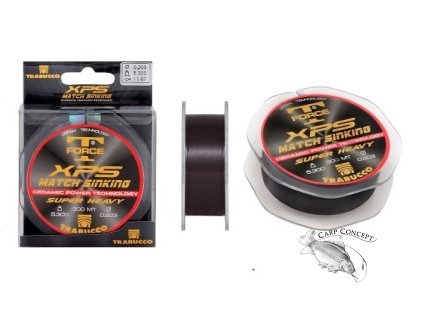 Trabucco Vlasec T-Force XPS Match Sinking 150m|0,148mm