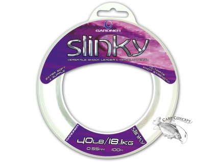 Gardner Vlasec Slinky Clear|100m/ 22,7kg( 50lb)/0,60mm