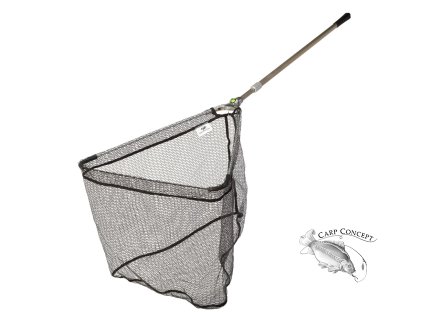 Giants fishing Podběrák Strong Alu Rubber Landing Net 2,2m, 50x50cm