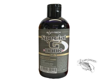 Bait-Tech tekutý posilovač Deluxe Special G Dark 250 ml