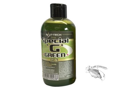 Bait-Tech tekutý posilovač Deluxe Special G Green 250 ml