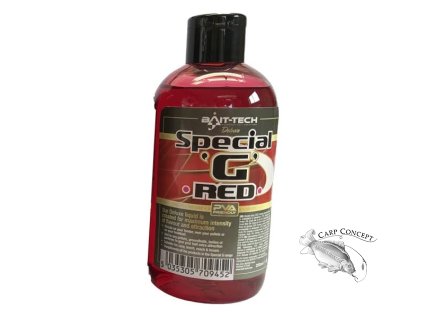 Bait-Tech tekutý posilovač Deluxe Special G Red 250 ml