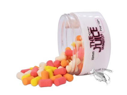 Bait-Tech plovoucí nástraha The Juice Dumbells - Pop-Ups 10 mm 100 ml