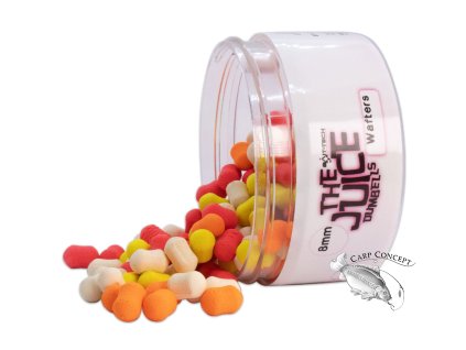 Bait-Tech vyvážená nástraha The Juice Dumbells - Wafters 8 mm 100 ml