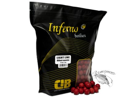 Carp Inferno Boilies Light Line 3 kg|Banán