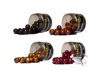 Carp Inferno Boosted Boilies Nutra Line 300 ml 20 mm|Banán/Oliheň