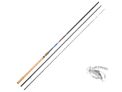 Garbolino prut Zombie Max Carp Match 3,60 m, 7-50g, 3-díl