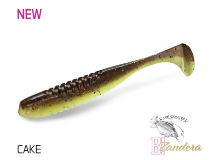 Umělá nástraha Delphin ZANDERA UVs 12cm/ CAKE / 5ks