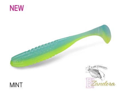 Umělá nástraha Delphin ZANDERA UVs 12cm/MINT / 5ks