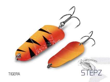 Plandavka Delphin STEPZ StripSCALE 10g TIGERA Hook #2