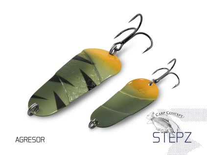 Plandavka Delphin STEPZ StripSCALE 10g AGRESOR Hook #2