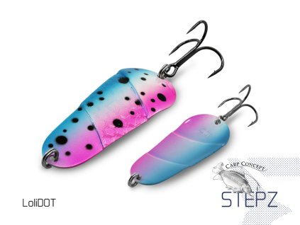 Plandavka Delphin STEPZ StripSCALE 10g LoliDOT Hook #2