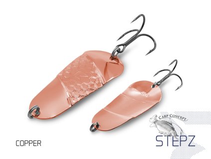 Plandavka Delphin STEPZ StripSCALE 10g COPPER Hook #2