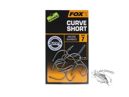 Fox háčky Edges Curve Short