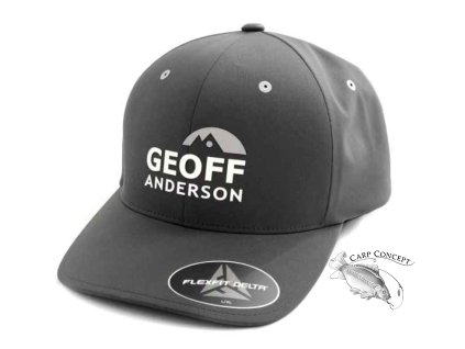 Kšiltovka Geoff Anderson FlexFit Delta šedá (Variant Velikost S / M)
