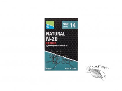 Preston Natural N-20 hooks