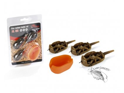 Filfishing Filex Method Feeder Set 40,50,60g+Formička